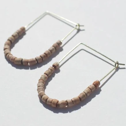 Beaded Drape Earrings
