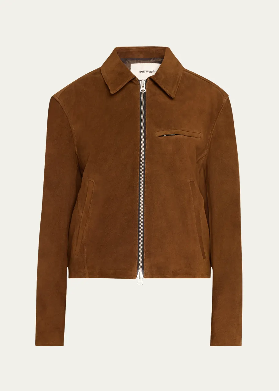 Detroit Suede Blouson Jacket