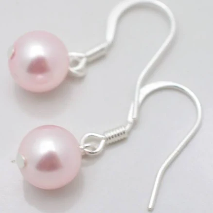 Sterling Silver Pearl Drop Earrings