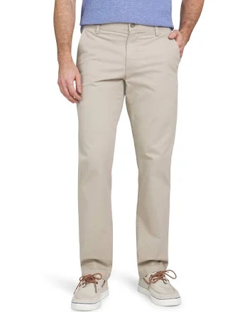 Chaps Men's Seacoast Wash Flex Twill Chino Pants