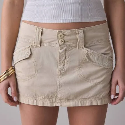 Women's Urban Outfitters BDG Trail Star Utility Low-Rise Mini Skirt
