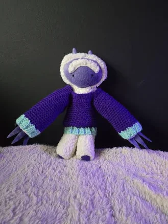Purple Sweater Yeti