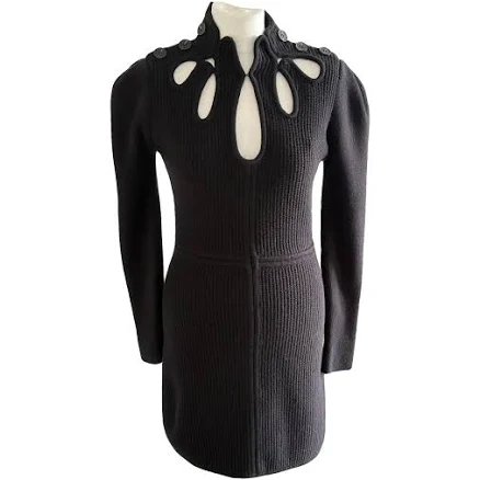 Self Portrait Women's Knit Tunic Mini Dress