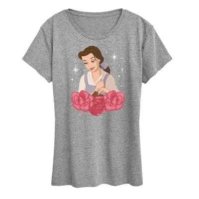 Disney Belle Roses Graphic T-Shirt