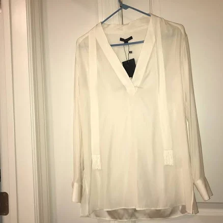 Rachel Zoe Silk Blouse with Scarf