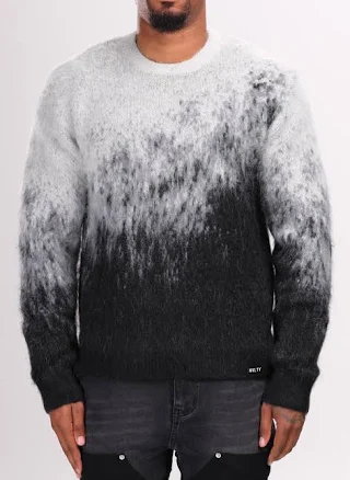 Mohair Gradient Sweater