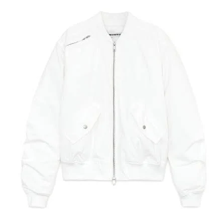 SUNBURNPROJECT Over Fit Shirring Bomber Jacket