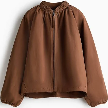 H&M Ladies Gathered Bomber Jacket