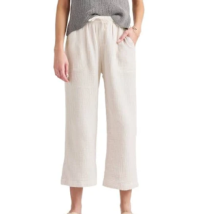Splendid Women's Adele Cotton Gauze Drawstring Pants