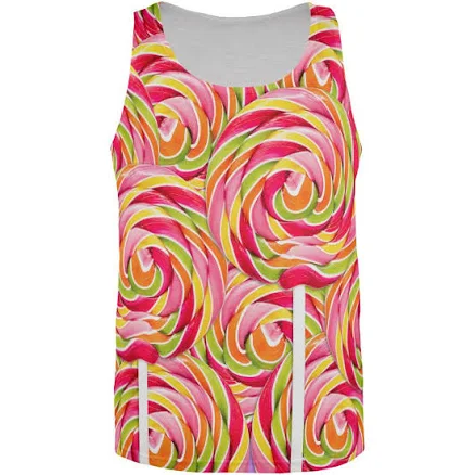Old Glory Swirl Giant Lollipop Tank Top