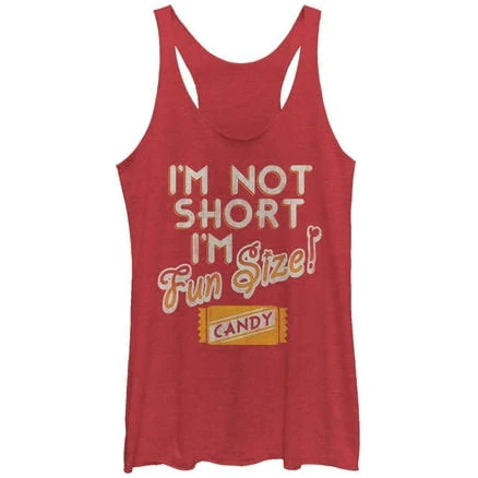 Lost Gods Women's Halloween Fun-Size Candy Racerback Tank Top