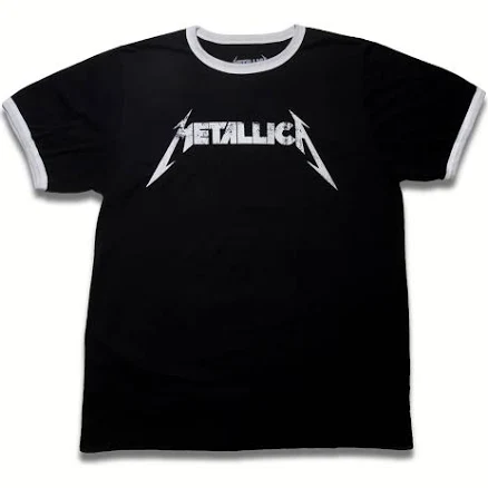 Cotton T-Shirt with Logo Ringer