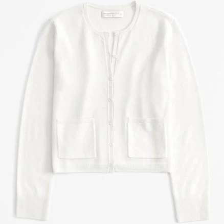 Abercrombie & Fitch Women's Cashmere Crew Cardigan