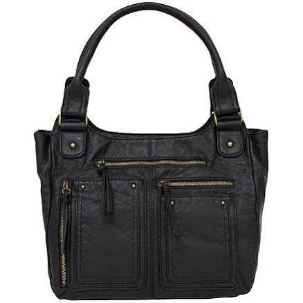 Bueno of California Double Handle Shoulder Bag