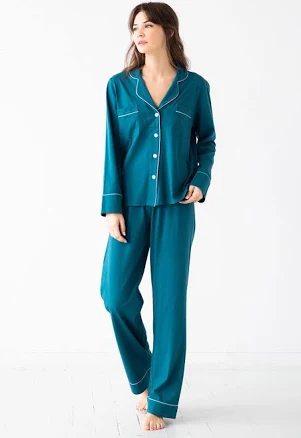 Salua Women's Classic Pima Cotton Pajamas