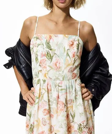 H&M Ladies Strappy Midi Dress