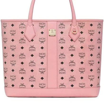 MCM New Liz Shopper in Visetos