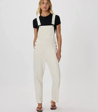 Quince Women's Organic Cotton Denim Overalls