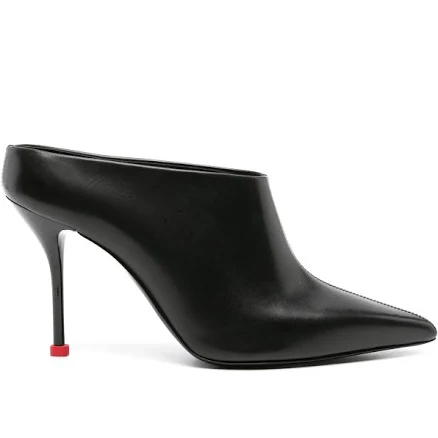 Alexander McQueen Women's Show 90MM Calfskin Stiletto Mule Pumps