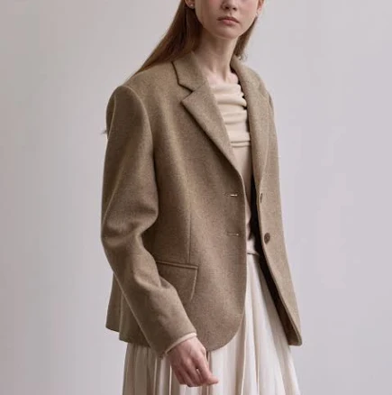 BEMUSE MANSION Overfit Wool Jacket
