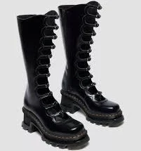 Dr. Martens × Marc Jacobs BUTTERO KIKI Limited Collaboration Boots Black /Purple