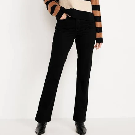 Old Navy Women's Extra High-Waisted Straight Jeans