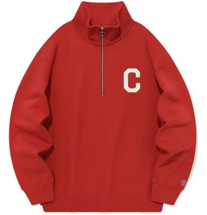 COVERNAT C Logo Half Zip Sweatshirt