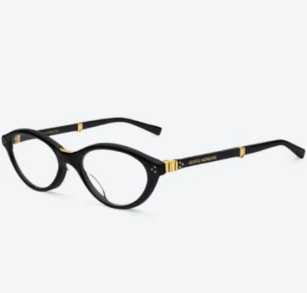 Gentle Monster Takion 01 Sunglasses Black/Clear With Case