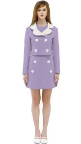MARMALADE Lavender 4-Button Sixties Jacket