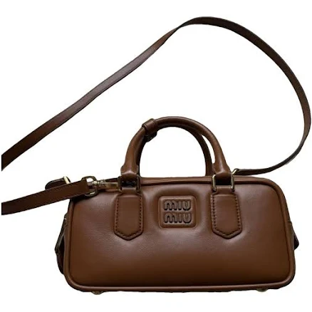 Miu Miu Arcadie Leather Handbag