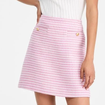 Tommy Hilfiger Women's Tweed Mini Skirt