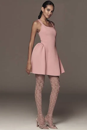 Anthropologie Tulle Lace Tights