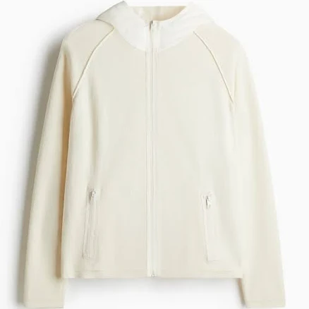 H&M Men's Regular-Fit Jersey Hooded Jacket