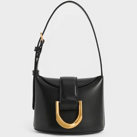 Charles & Keith Women's Gabine Bucket Bag