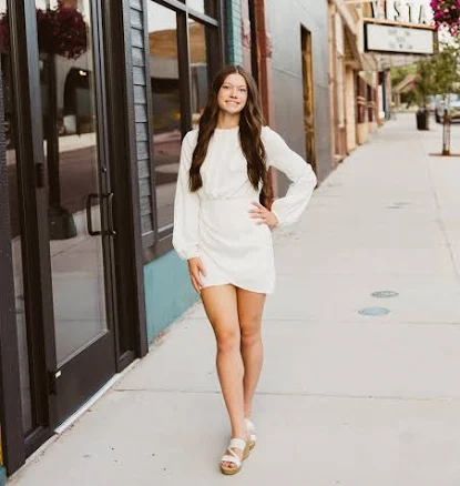 Satin Ribbon Dress