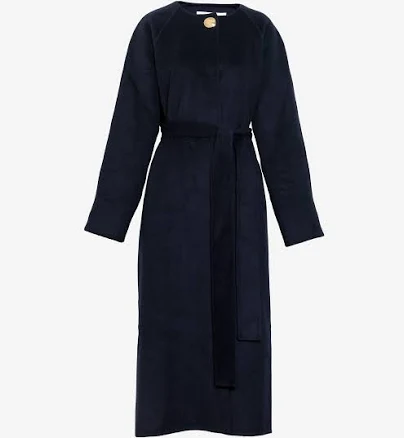 Tanya Taylor Milla Vegan Leather Coat