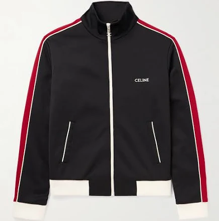 Celine Men's Double Face Jersey Tracksuit Jacket