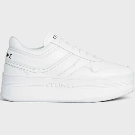 Women CELINE Blocks Wedge Optic White 346163338C.01OP