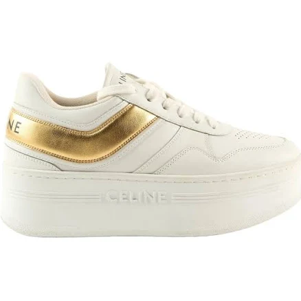 CELINE Women's Block Sneakers with Wedge