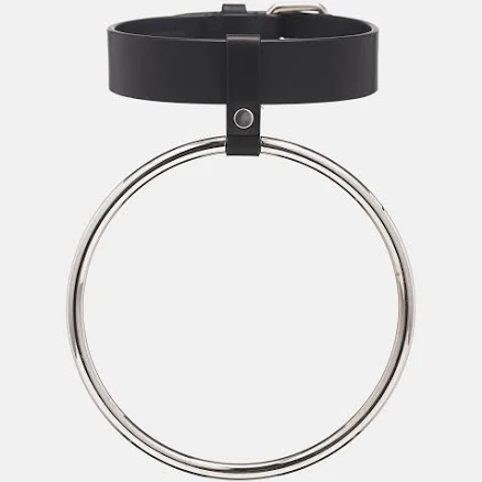 VETEMENTS | H.Lorenzo|Ring Choker (UA65NE120S-BLACK-SILVER)