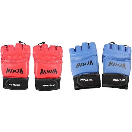 Pas Boxing Fingerless Gloves For Punch Bag Training Adult Sparring Gym
