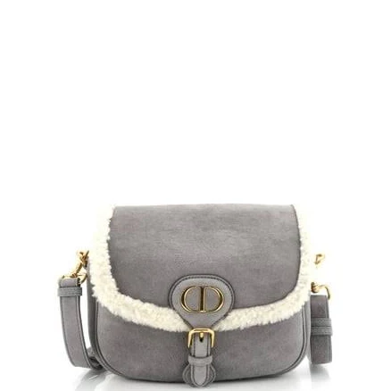 DIOR Women's Medium Bobby Shearling Bag
