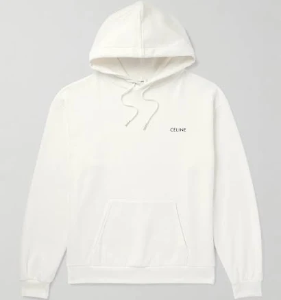 Logo-Print Jersey Hoodie