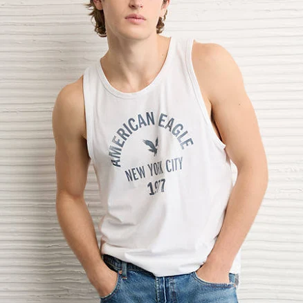 AE Men's Standard Fit Lightweight Tank Top