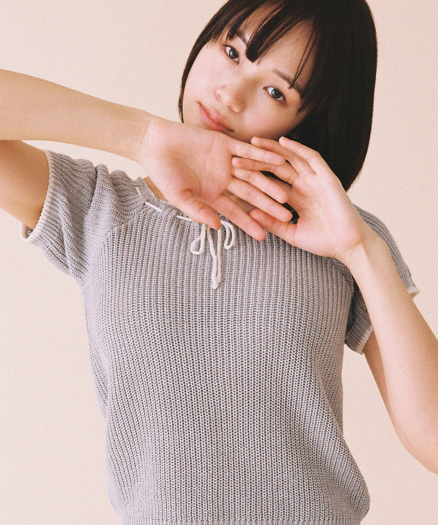Cherry Knit Top (Water)