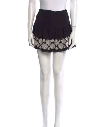 Figue Women's Printed Mini Skirt