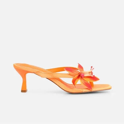 Womens Simmi London Ruby flower Detail Mules US