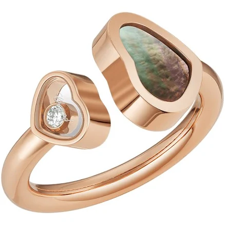 Chopard Ring Happy Hearts for Women Ethical Rose Gold