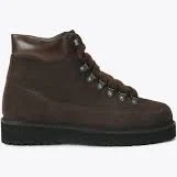 CHILTERN HIKER HIGH Dark Brown Suede Hiker Lace Up Boot by Kurt Geiger London
