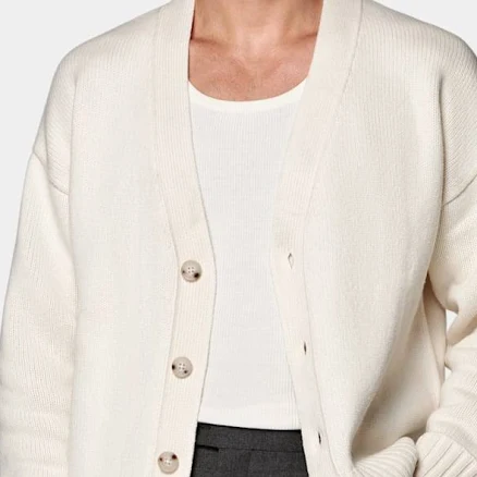 Suitsupply Men's Oversized Merino Wool Cardigan